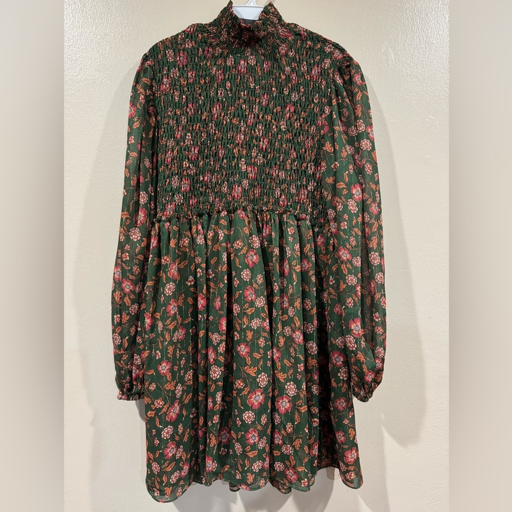 *NWT Misa Los Angeles Mini Dress/Top Long Sleeves Smalll** Gift-able